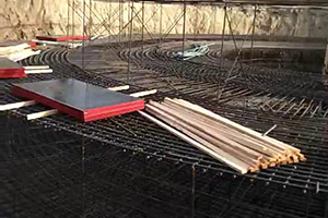 丽江砼烟囱新建施工视频